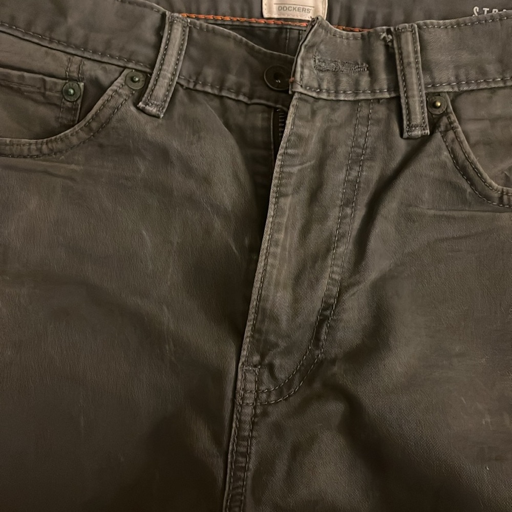 Docker’s Gray Straight-Leg pants - Picture 5 of 8